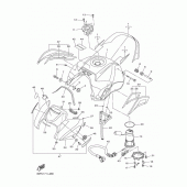 Схема узла: Топливный бак Yamaha FZ8 FZ8 (Naked)