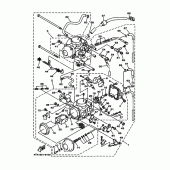 Схема узла: Карбюратор Yamaha TDM850