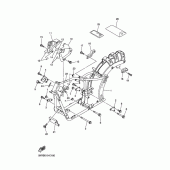 Схема вузла: Рама Yamaha XVS250 Drag Star