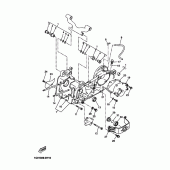 Схема узла: Картер двигателя Yamaha YP250 X-MAX
