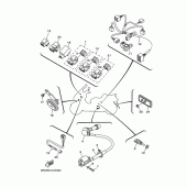 Схема вузла: Електроустаткування 2 Yamaha YP400 Grand Majesty