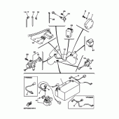 Схема узла: Электрооборудование 1 Yamaha YP250 Majesty DX