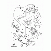 Схема узла: Радиатор и Патрубок системы охлаждения Yamaha XP500 T-MAX 530