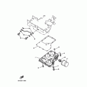 Схема вузла: Фільтр масляний Yamaha FZX250 ZEAL