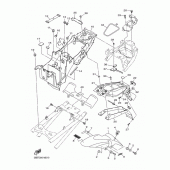 Схема узла: Крыло Yamaha XJ6 XJ6-N (Naked, ABS)