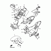 Схема вузла: Крило Yamaha YZF-R6/ YZF600 R6 RaceBase