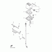 Схема вузла: Панель приладів Yamaha WR250 WR250F