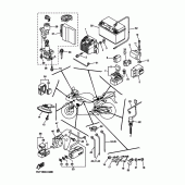 Схема вузла: Електрообладнання 2 Yamaha YZF-R1 R1