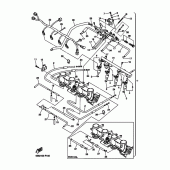 Схема узла: Впускная система 2 Yamaha FZ6 FZ6