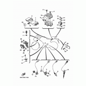 Схема вузла: Електроустаткування 2 Yamaha YZF-R3