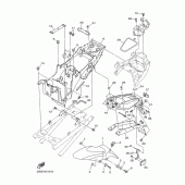 Схема узла: Крыло Yamaha XJ6 Diversion (S-TYPE)