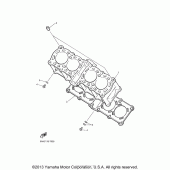 Схема вузла: Циліндр Yamaha YZF600R Thundercat