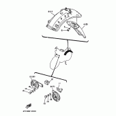 Схема узла: Опция (CHASSIS, ELECTRICAL) Yamaha XV750 Virago