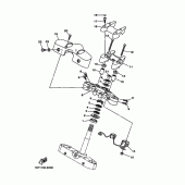 Схема вузла: Рульовий механізм Yamaha XV1900 Midnight Star