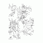 Схема узла: Боковая крышка Yamaha XVS1100 Drag Star Classic