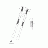 Схема узла: Опция (CHASSIS) Yamaha YZ250 YZ250