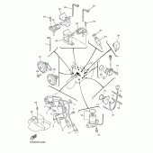 Схема узла: Электрооборудование 1 Yamaha XJR1300
