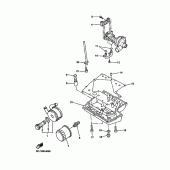 Схема вузла: Фільтр масляний Yamaha YZF-R7 R7