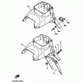 Схема узла: Опция (FENDER; FOR FINLAND) Yamaha XTZ750 Super Tenere