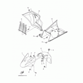 Схема вузла: Крило Yamaha YP400 Grand Majesty