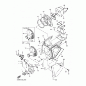 Схема вузла: Впускна система Yamaha WR250 WR250F