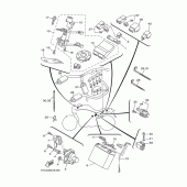Схема вузла: Електроустаткування 2 Yamaha MT01 MT-01