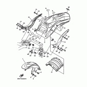 Схема узла: Крыло Yamaha XV1700 Road Star Warrior
