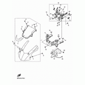 Схема вузла: Облицювальні елементи 1 Yamaha YZF-R1 R1 RaceBase