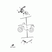 Схема вузла: Електрообладнання 2 Yamaha TT-R250 TT-R250