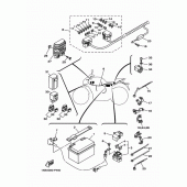 Схема вузла: Електроустаткування 1 Yamaha MT07/ MTT690 MT-07