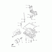 Схема вузла: Фільтр масляний Yamaha YZF-R1 R1
