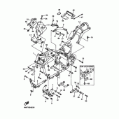 Схема вузла: Рама Yamaha XVZ1300 Royal Star