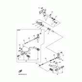 Схема вузла: Вал перемикання Yamaha XVS400 Drag Star Classic
