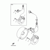 Схема вузла: Генератор Yamaha TRX850