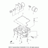 Схема узла: Масляный фильтр Yamaha FZ6 FZ6R