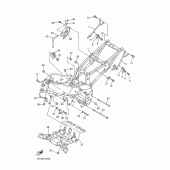Схема узла: Cadre Yamaha YZF1000R Thunderace