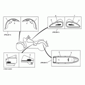 Схема вузла: Графіка та Емблема (4TR7) Yamaha XVS400 Drag Star Classic