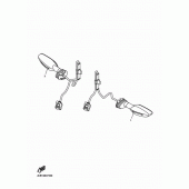 Схема вузла: Поворотники Yamaha YZF-R1 R1M