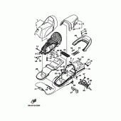 Схема узла: Сиденье Yamaha YP250 Majesty