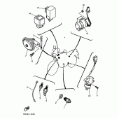 Схема вузла: Електроустаткування 2 Yamaha XTZ660 Tenere