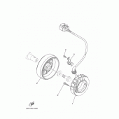 Схема вузла: Генератор Yamaha XTZ1200 Super Tenere ES