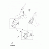 Схема вузла: Поворотники Yamaha YP250 X-MAX