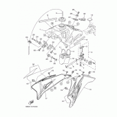 Схема узла: Топливный бак Yamaha TTR110 TT-R110