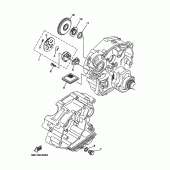 Схема узла: Масляный насос Yamaha TTR125 TT-R125