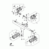 Схема узла: Поворотники Yamaha XVZ1300 Royal Star