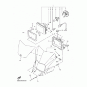 Схема вузла: Фара Yamaha WR250 WR250R