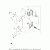 Схема вузла: Водяний насос Yamaha YZF-R1 R1S Limited Edition