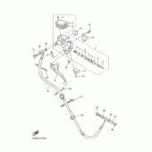 Схема узла: Front master cylinder 2 Yamaha XJR1300