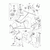 Схема вузла: Електроустаткування 1 Yamaha YZF-R3