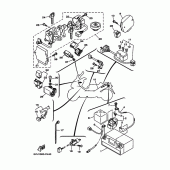 Схема вузла: Електроустаткування 1 Yamaha XP500 T-MAX